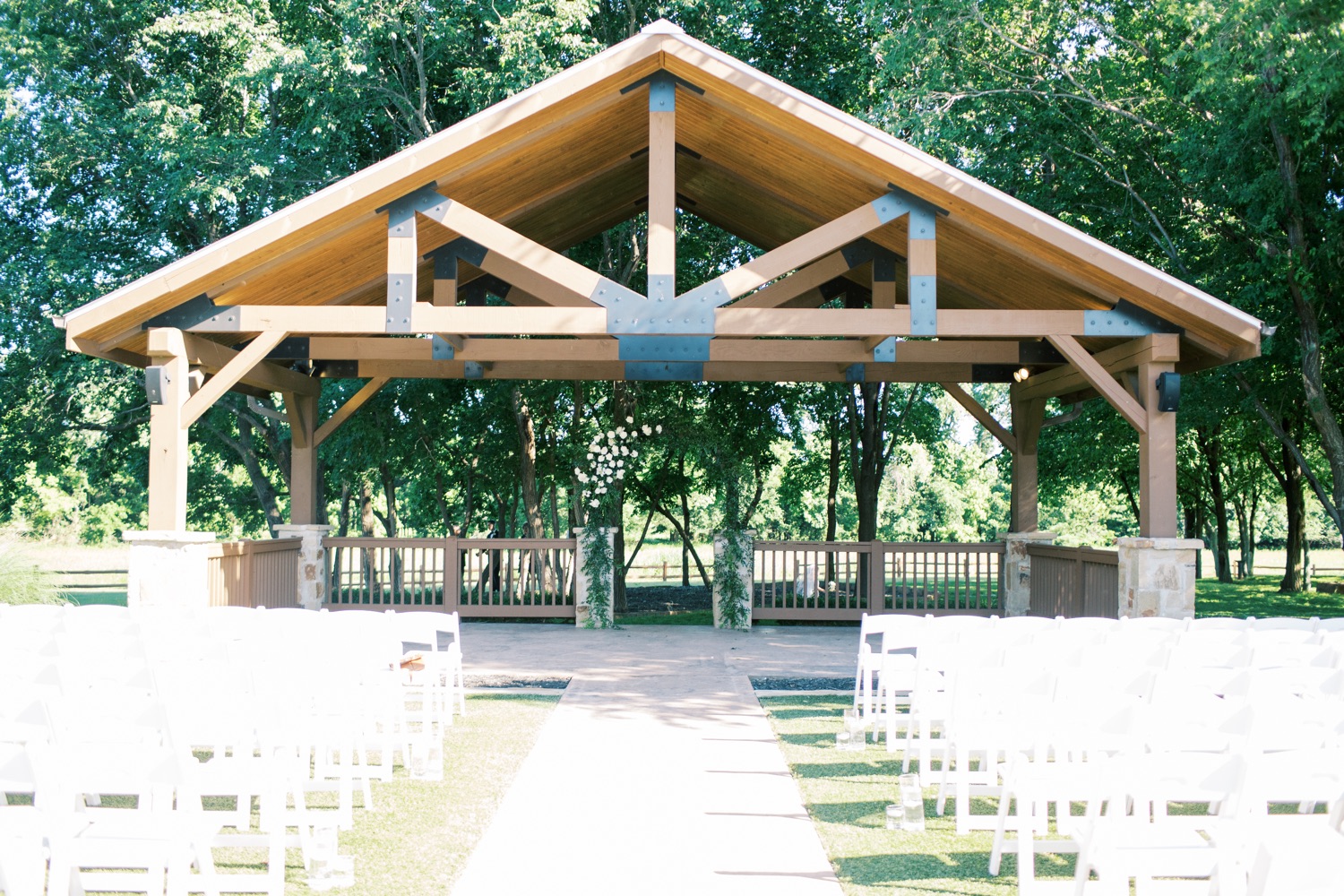The Springs Edmond Summer Wedding Oklahoma Rustic Venue