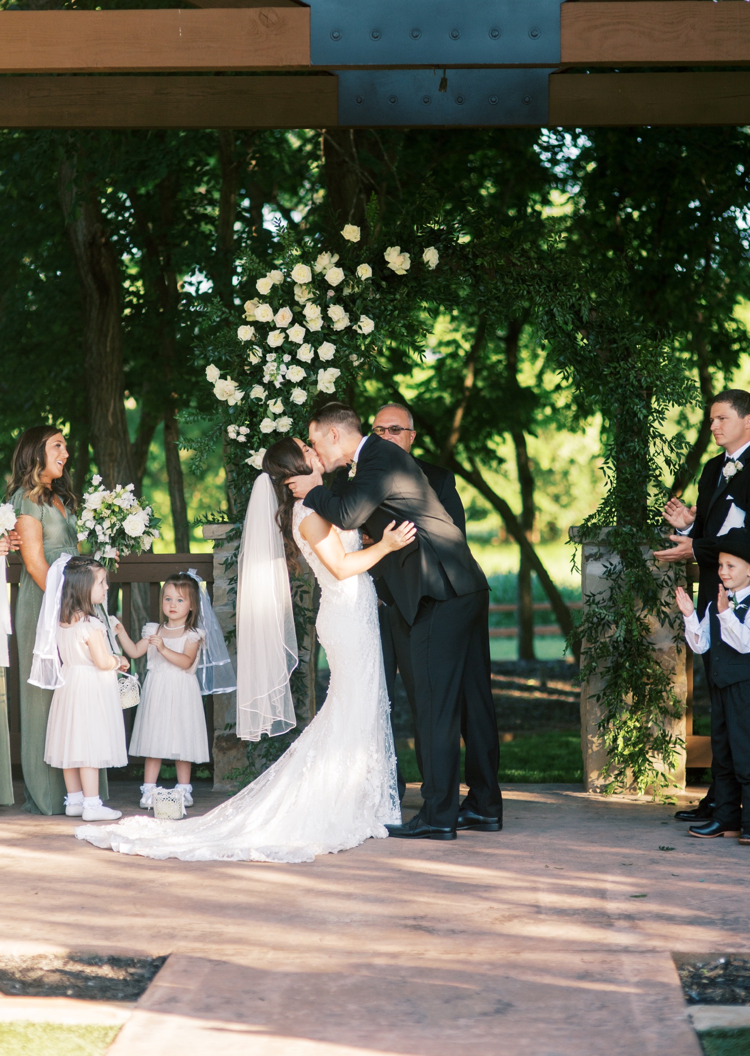 The Springs Edmond Summer Wedding Oklahoma Rustic Venue
