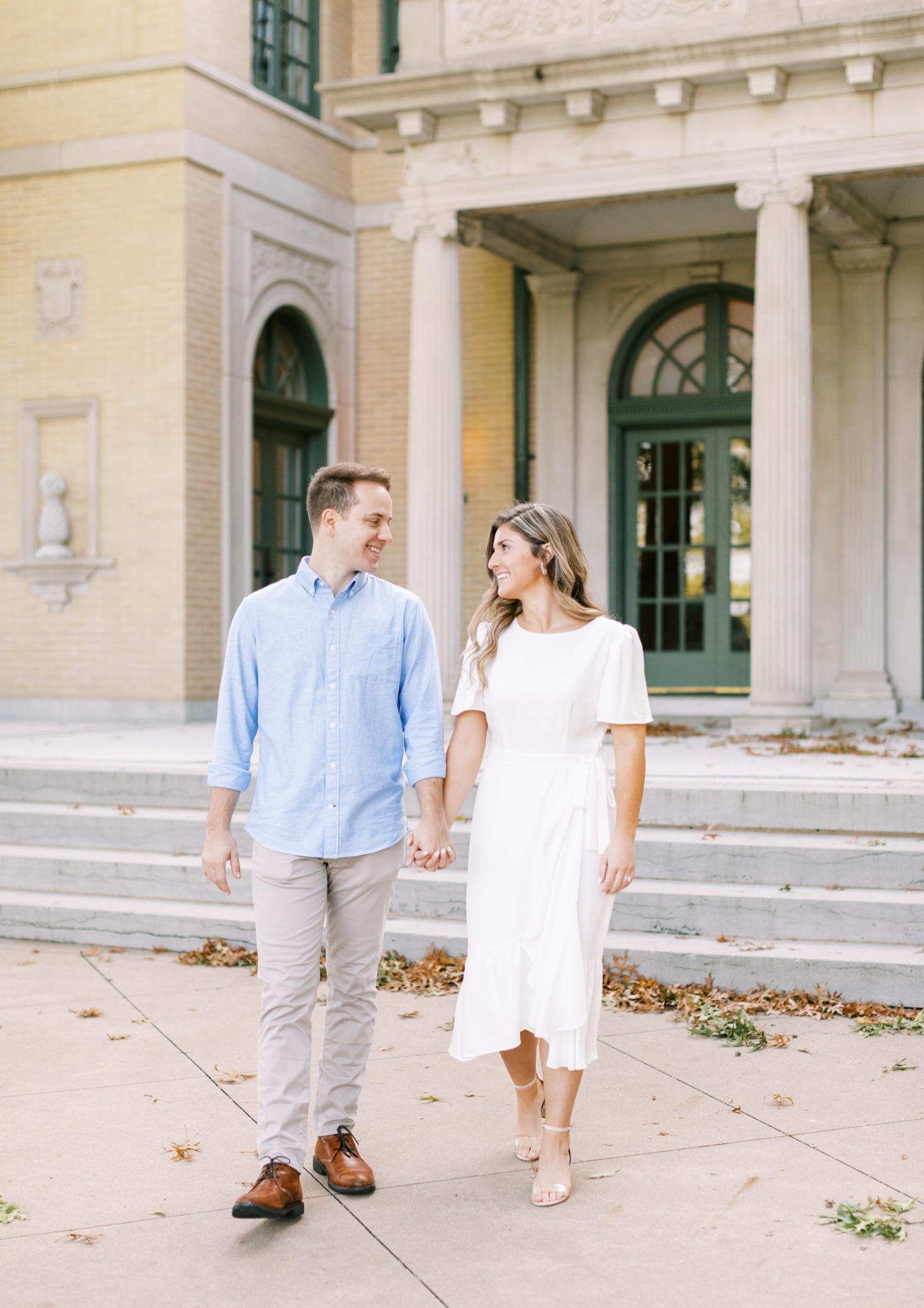 The Mansion at Woodward Park Engagement Session