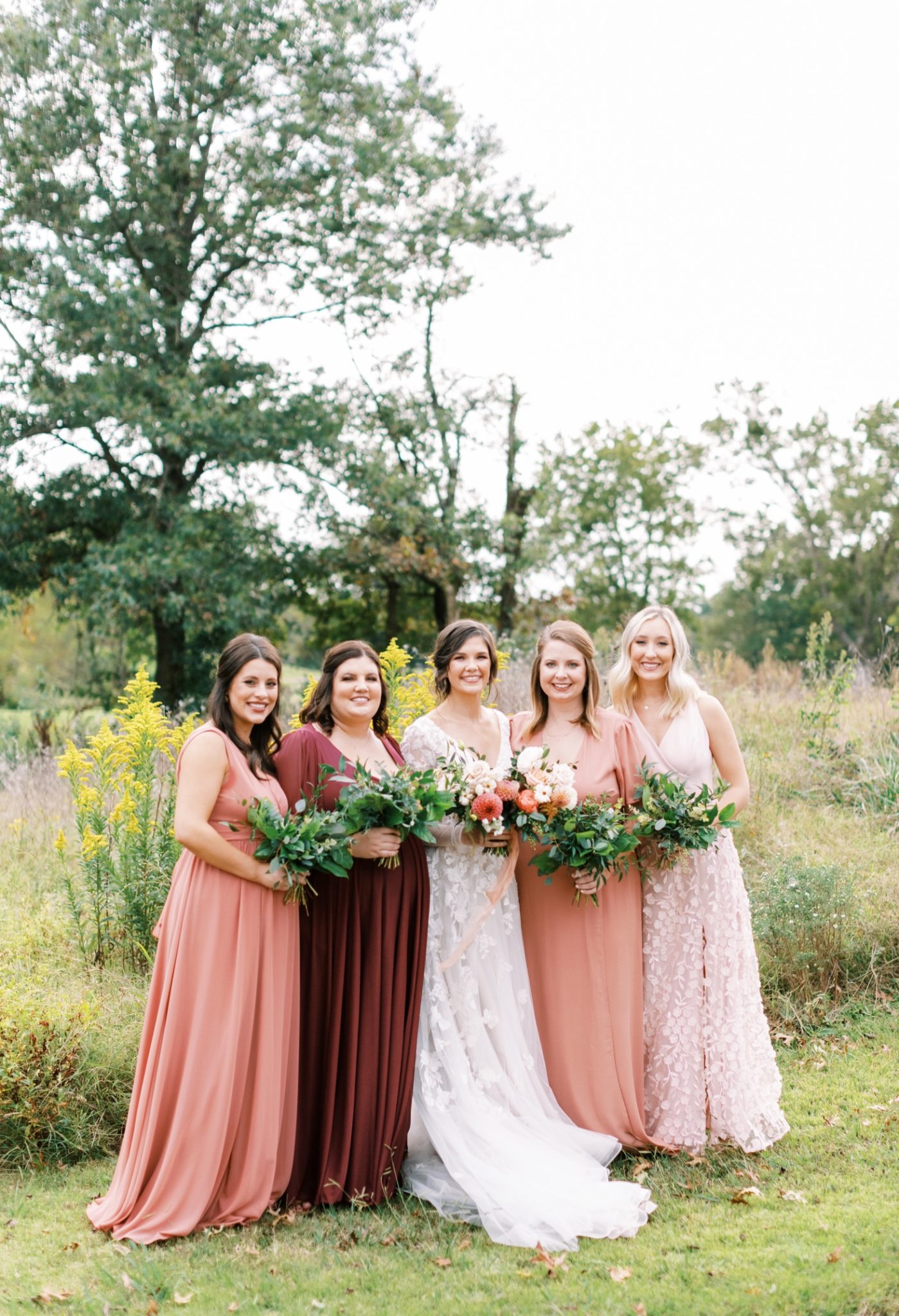 Jameson's Manor Fall Wedding Broken Arrow Wedding Venue