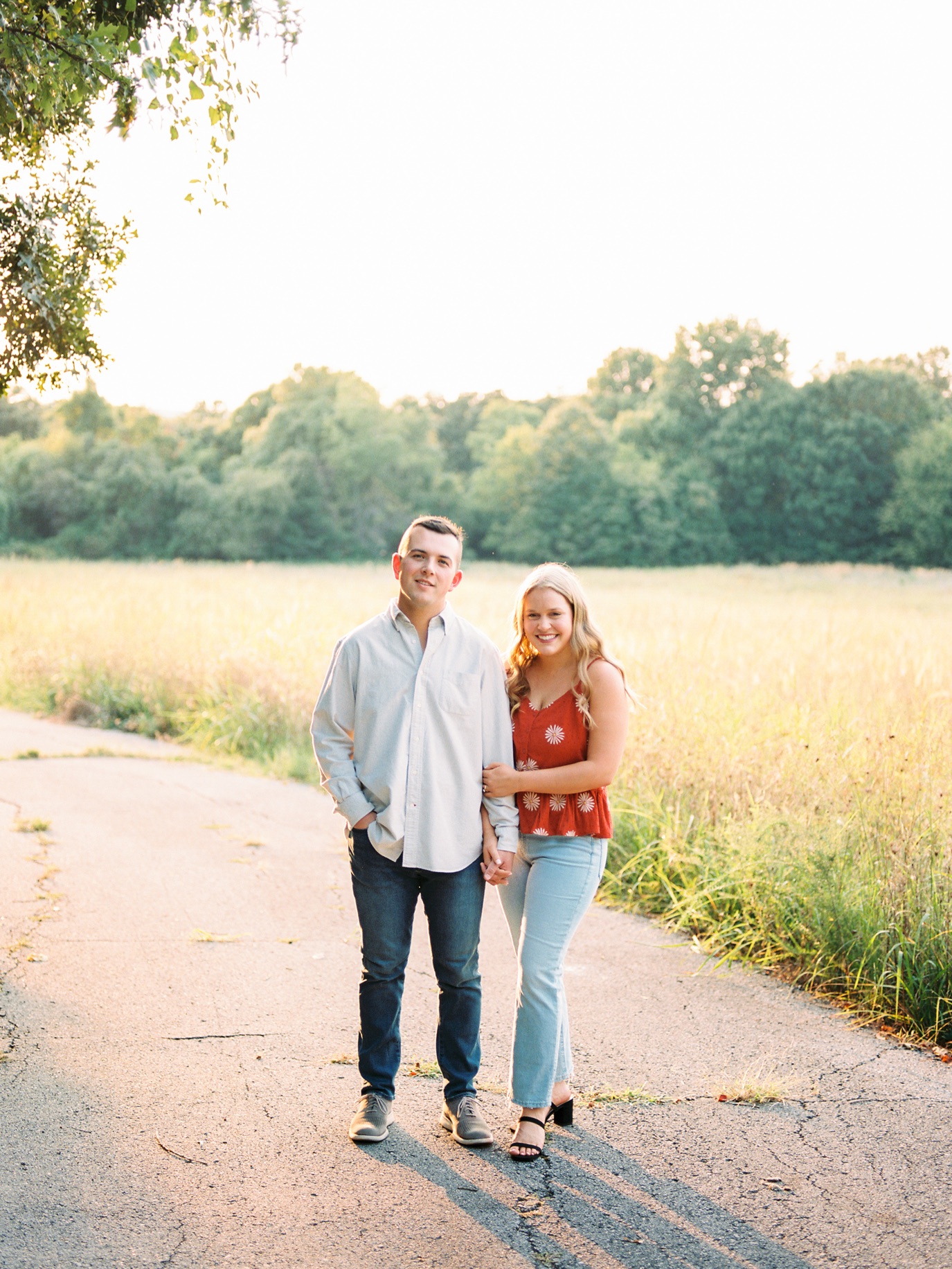 Summer Engagement Pictures in Tulsa